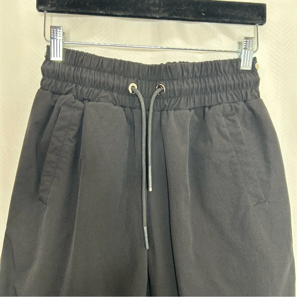 Maniere de Voir black cargo joggers - Picture 3 of 8
